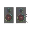 GENESIS Helium 300 BT skaļruņu komplekts 24 W PC/Laptop Melns 2.0 kanāli 2-way Bluetooth