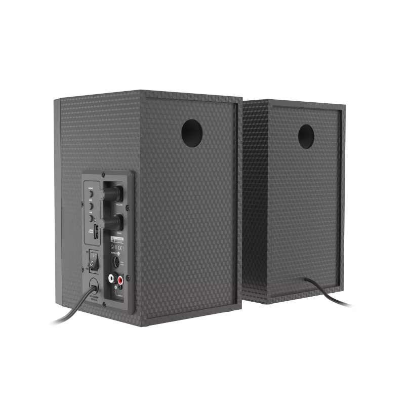 GENESIS Helium 300 BT skaļruņu komplekts 24 W PC/Laptop Melns 2.0 kanāli 2-way Bluetooth