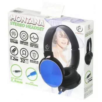 Stereo austiņas Rebeltec MONTANA BLU