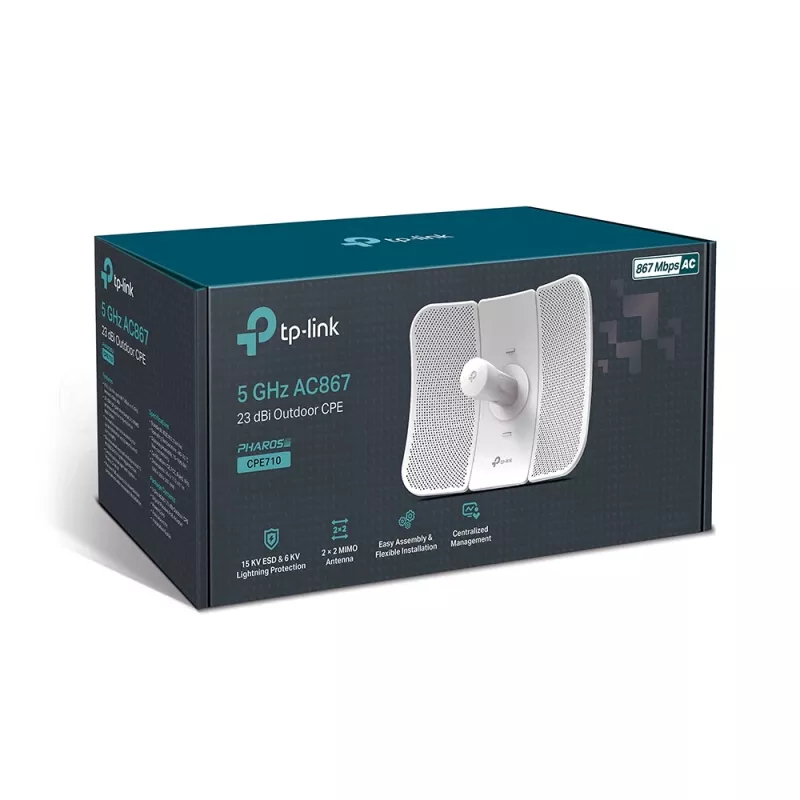 Bezvadu piekļuves punkts TP-Link CPE710 5 GHz 802.11ac