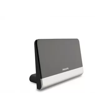 Philips Digital TV antenna SDV6222/12, Melns, Sudraba, 48 dBi, FM, UHF, VHF, 1.8 m, 210 x 100 x 140 mm, Coax