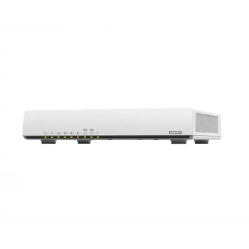 QNAP QHora-301W bezvadu maršrutētājs 10 Gigabit Ethernet divjoslu (2,4 GHz / 5 GHz) Balts