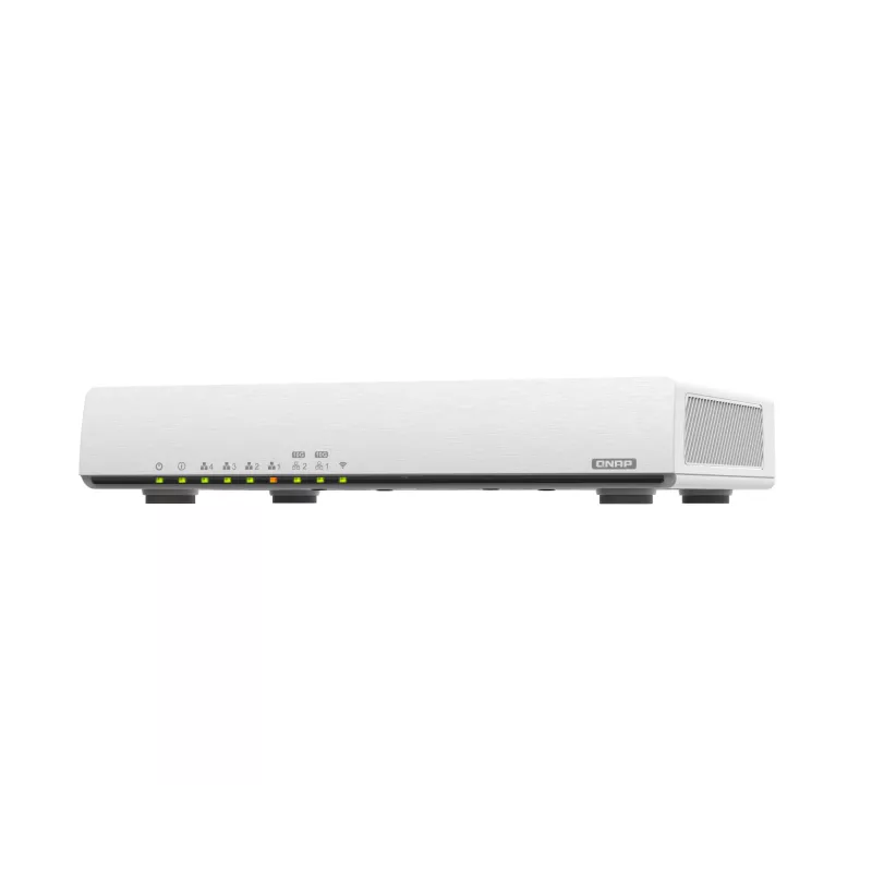 QNAP QHora-301W bezvadu maršrutētājs 10 Gigabit Ethernet divjoslu (2,4 GHz / 5 GHz) Balts