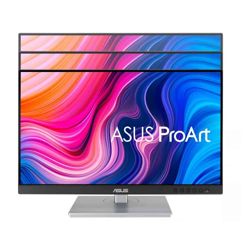 ASUS ProArt PA247CV datora monitors 60,5 cm (23,8 collas) 1920 x 1080 pikseļi Full HD Melns, Sudrabs