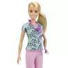 Barbie lelle medmāsa ar skrubjiem, apģērbu un aksesuāriem, modes lelle, Sieviete, 3 gadi, Meitene, 304.8 mm, 120 g