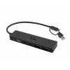 i-tec Metal USB-A/USB-C HUB 2x USB 3.0 + 2x USB-C (10 Gbps)