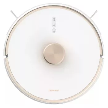Robot Vacuum Cleaner Lenovo T1s Bagless balta