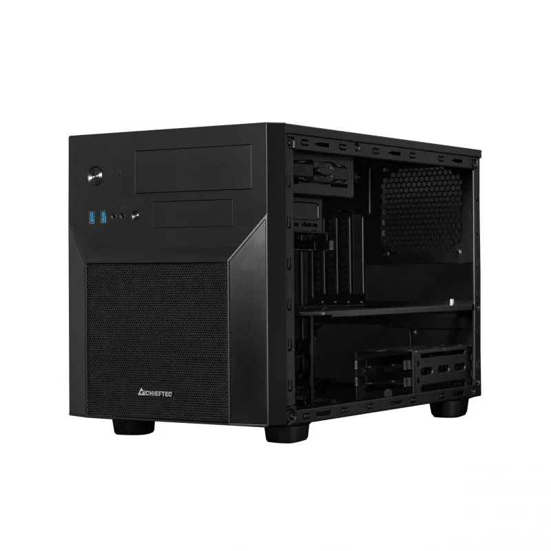 Chieftec CI-02B-OP datora korpuss Cube Melns