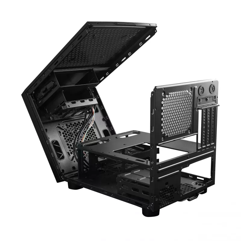 Chieftec CI-02B-OP datora korpuss Cube Melns