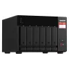 QNAP TS-673A NAS Tornis Ryzen Embedded V1500B 8 GB DDR4 0 TB QNAP Turbo System Melns