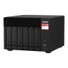 QNAP TS-673A NAS Tornis Ryzen Embedded V1500B 8 GB DDR4 0 TB QNAP Turbo System Melns