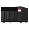 QNAP TS-673A NAS Tornis Ryzen Embedded V1500B 8 GB DDR4 0 TB QNAP Turbo System Melns