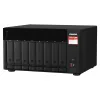 QNAP TS-873A NAS Tornis Ryzen Embedded V1500B 8 GB DDR4 0 TB QNAP Turbo System Melns