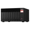 QNAP TS-873A NAS Tornis Ryzen Embedded V1500B 8 GB DDR4 0 TB QNAP Turbo System Melns