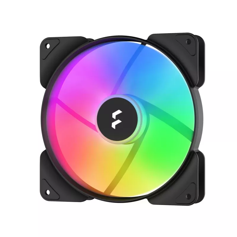 FRACTAL DESIGN Aspect 14 RGB Pwm Melnais Rāmis