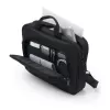 DICOTA Eco Top Traveller Base - 13-14.1in piezīmjdatora soma - Melna / 300D rPET poliesters