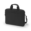 DICOTA Eco plāns Case Base - 13-14.1in piezīmjdatora maciņš - melns / 300d Rpet poliesters