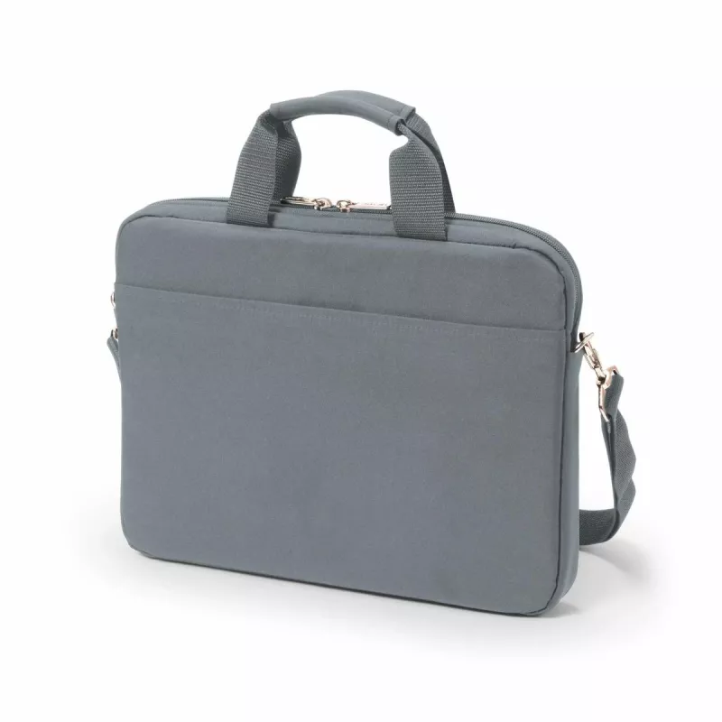 DICOTA Eco plāns Case Base - 13-14,1 collu piezīmjdatora somiņa - pelēka / 300d Rpet poliesters