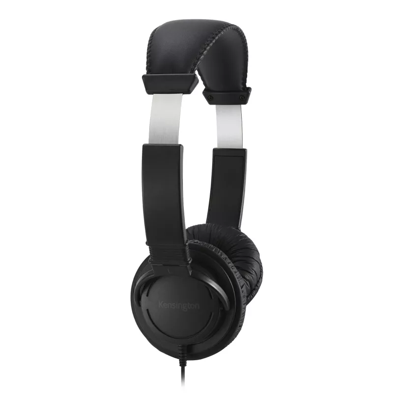 Kensington Classic USB-C austiņas ar mikrofonu, vadu, zvaniem/mūzikai, austiņas, melna