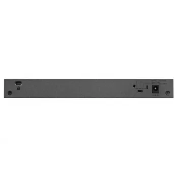 NETGEAR GS108LP Nepārvaldāms Gigabitu Ethernet (10/100/1000) barošana pa Ethernet (PoE) 1U Melns, Pelēks