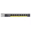 NETGEAR GS108LP Nepārvaldāms Gigabitu Ethernet (10/100/1000) barošana pa Ethernet (PoE) 1U Melns, Pelēks