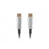 HDMI kabelis LANBERG CA-HDMI-20FB-0200-BK 20 m, HDMI 2.0, A tips vīr.-vīr., 18 Gbit/s, 4K@60Hz (3840×2160), HDR, ARC, Ethernet
