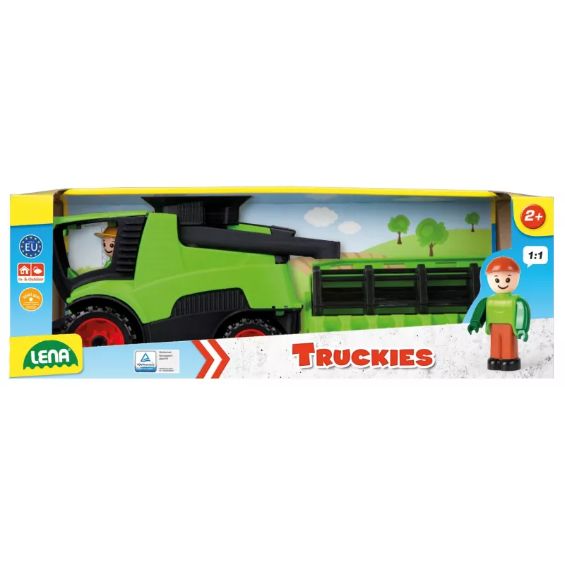 Rotaļu transportlīdzeklis Lena Truckies SM01626 Daudzkrāsains bērniem no 2 gadu vecuma