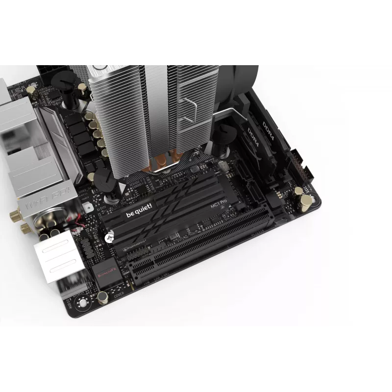 be quiet! MC1 PRO cietvielu diska dzesētājs/radiators Melns 1 gab.
