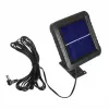 Āra saules LED prožektors MACLEAN MCE438, 5W, 400 lm, IP44, Li-Ion 5.2V, piestiprināms pie sienas, balta gaisma, melns