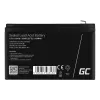 Uzlādējams 12 V noslēgts svina-skābes akumulators zaļa Cell AGM46, 8000 mAh, 2,15 kg, VRLA
