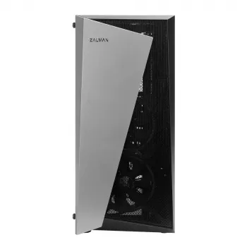PC korpuss Zalman S4 Plus Midi Tower Melns