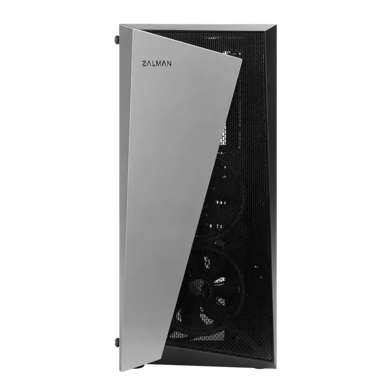 PC korpuss Zalman S4 Plus Midi Tower Melns