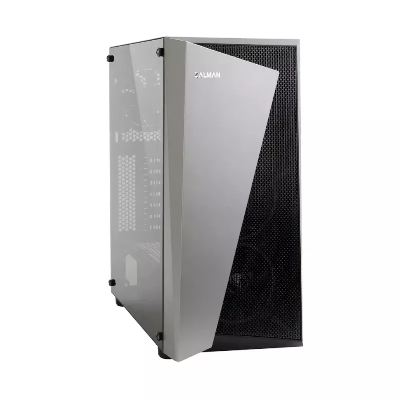 PC korpuss Zalman S4 Plus Midi Tower Melns
