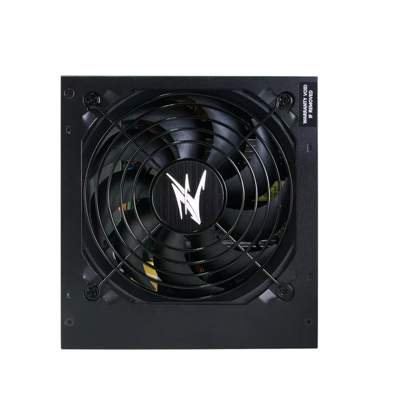 Zalman ZM500-TXII V2 MegaMax 80PLUS 230V EU STANDARD sertificēts augstas efektivitātes PCI-E barošanas bloks 500 W 20+4 pin ATX melns
