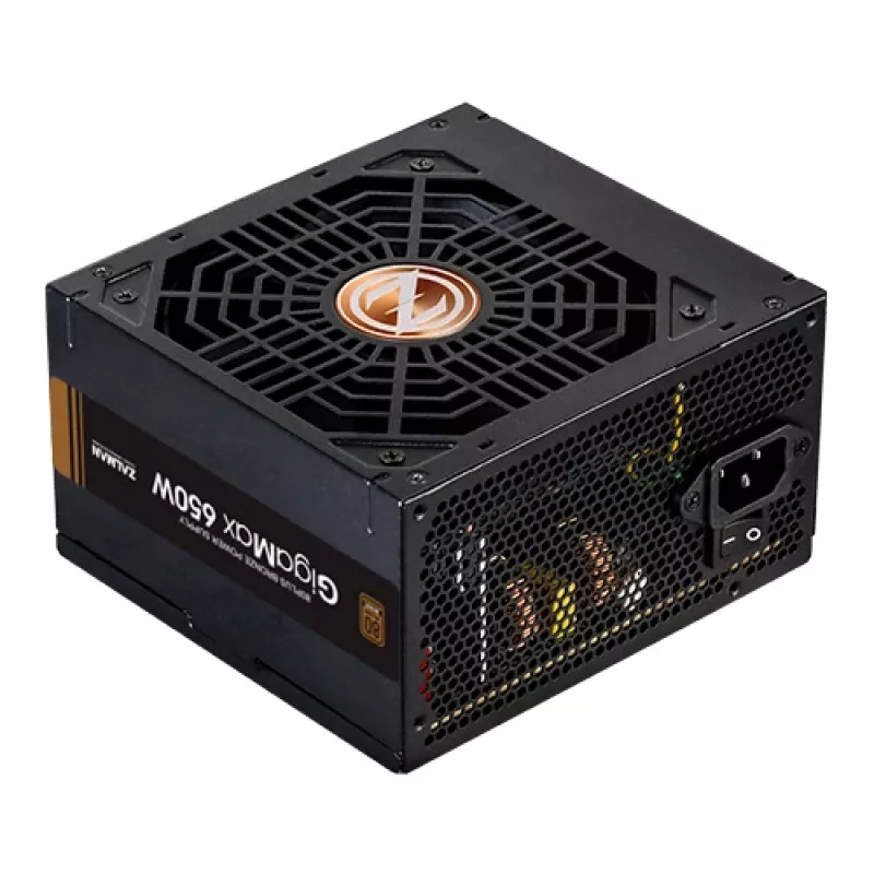 Zalman ZM650-GVII barošanas bloks 650 W 20+4 pin ATX ATX Melns
