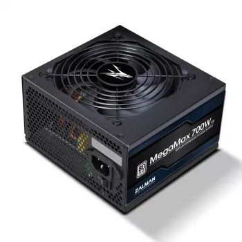 Zalman ZM700-TXII V2 MegaMax 80PLUS 230V EU STANDARD sertificēts augstas efektivitātes PCI-E barošanas bloks 700 W 20+4 pin ATX ATX