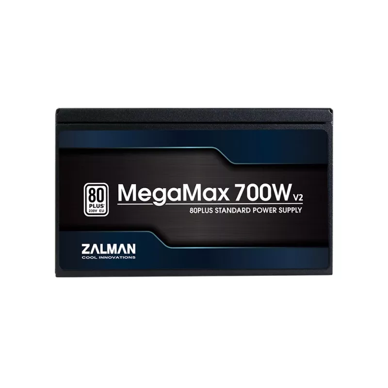 Zalman ZM700-TXII V2 MegaMax 80PLUS 230V EU STANDARD sertificēts augstas efektivitātes PCI-E barošanas bloks 700 W 20+4 pin ATX ATX