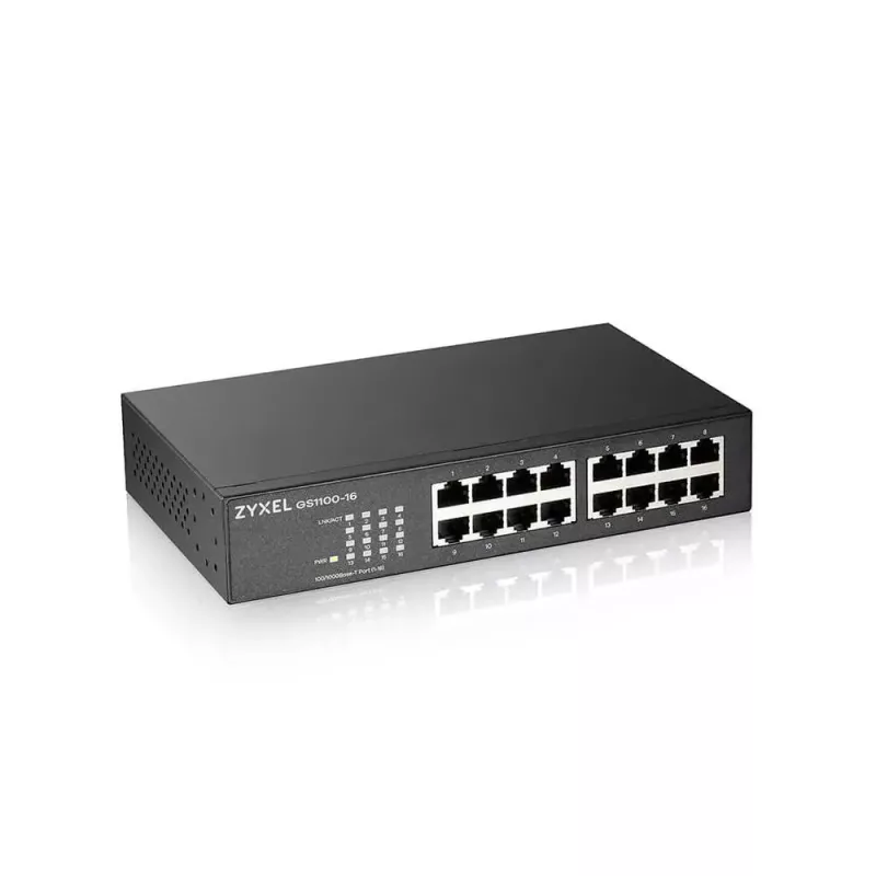 Zyxel GS1100-16 Nepārvaldāms Gigabit Ethernet (10/100/1000)
