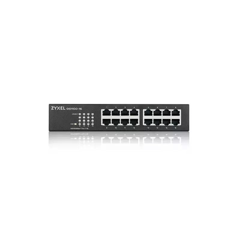 Zyxel GS1100-16 Nepārvaldāms Gigabit Ethernet (10/100/1000)
