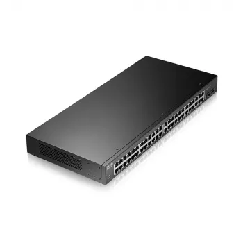Zyxel GS1900-48HPv2 Pārvaldāms L2 Gigabitu Ethernet (10/100/1000) Power over Ethernet (PoE) Melns
