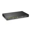 Zyxel GS1900-48HPv2 Pārvaldāms L2 Gigabitu Ethernet (10/100/1000) Power over Ethernet (PoE) Melns