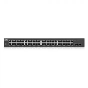 Zyxel GS1900-48HPv2 Pārvaldāms L2 Gigabitu Ethernet (10/100/1000) Power over Ethernet (PoE) Melns