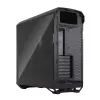 PC torņa korpuss Fractal Design Torrent Tower Black — atbalsta ATX/EATX/ITX, 2x180mm priekšējie ventilatori, 2x3.5 collu sloti, 4x2.5 collu sloti, rūdīts stikls