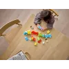 LEGO DUPLO ciparu vilciens 10954 – agrīnās mācīšanās vilciens ar numurētiem vagoniem skaitīšanai un šķirošanai