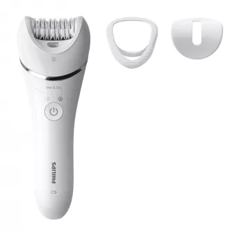 Epilators Philips BRE700/00, 32 pincetes, mitrai un sausai lietošanai, bezvada, 40 min darbības laiks, 2 ātrumi, mazgājams