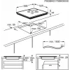 Electrolux LIV63431BK Melns Iebūvējams 60 cm Zonas indukcijas plīts 4 zonas