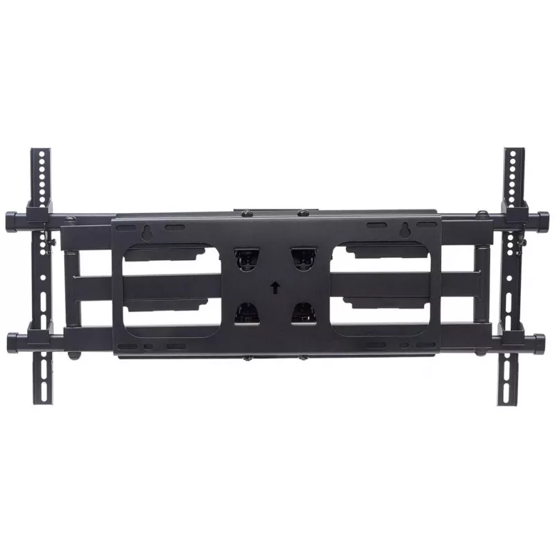 Manhattan sienas stiprinājums televizoriem un monitoriem (pilna kustība), ekrāniem no 37 collām līdz 75 collām, VESA saderība: visi no 200x200 mm līdz 800x400 mm - pārbaudiet četru montāžas caurumu izmērus ekrāna aizmugurē, lai pārliecinātos, ka tas der, maks. 75 kg, melns, kronšteins, mūža garantija