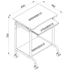 Techly ICA-TB S005W datorgalds balts