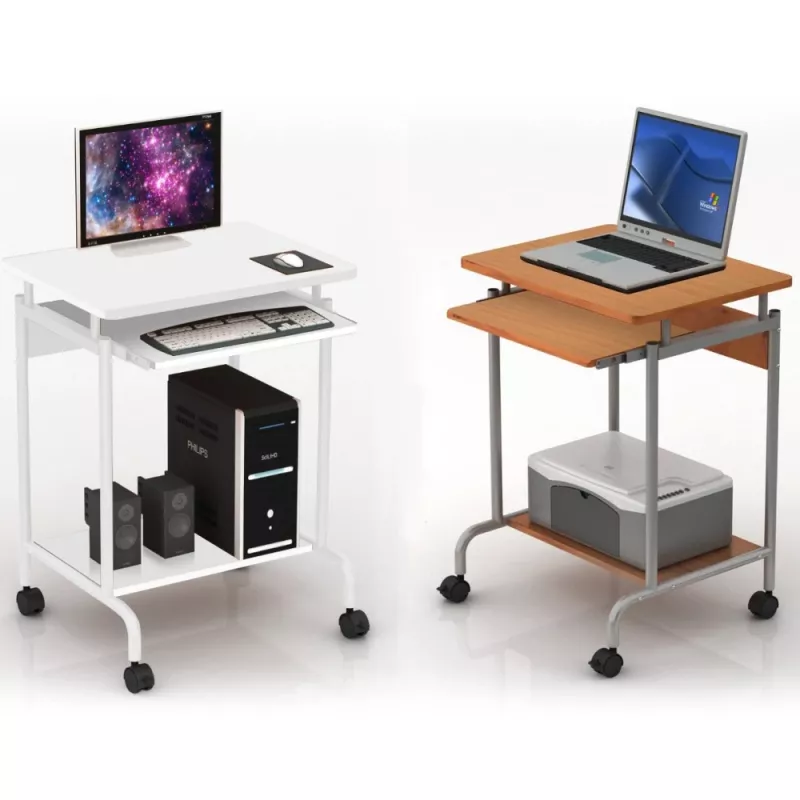 Techly ICA-TB S005W datorgalds balts