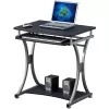 Techly Compact Desk for PC with Removable Tray, Melns Graphite ICA-TB 328BK